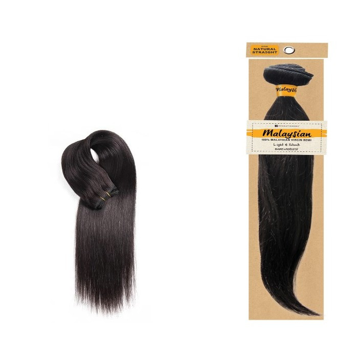 SENSATIONNEL 100% MALAYSIAN VIRGIN REMI NATURAL STRAIGHT COLOR NATURAL