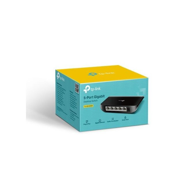 Switch De Bureau TP-LINK 5 Ports Gigabit TL-SG1005D