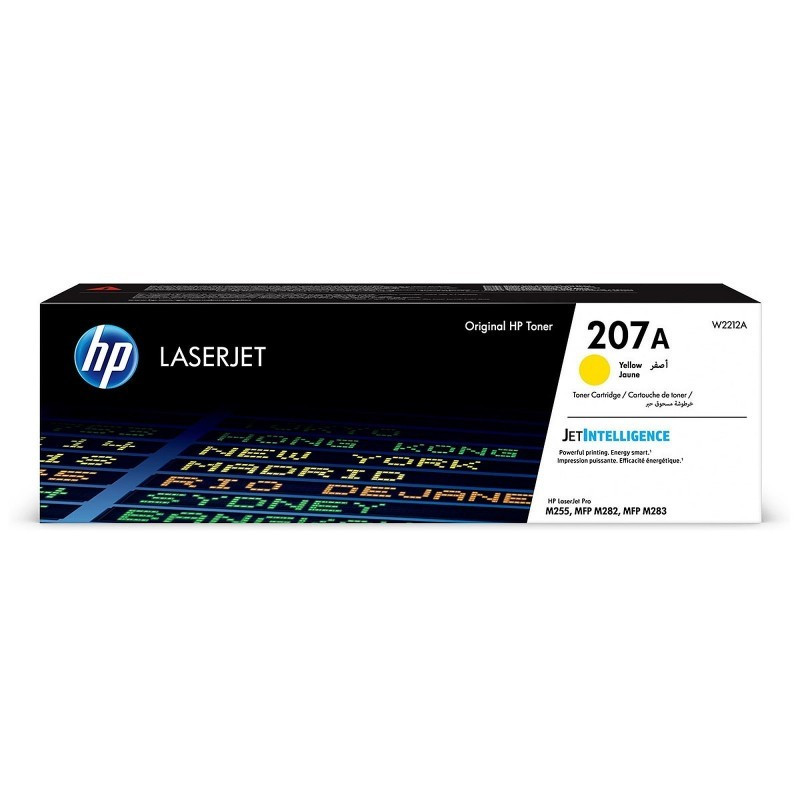 Toner jaune LaserJet HP 207A authentique