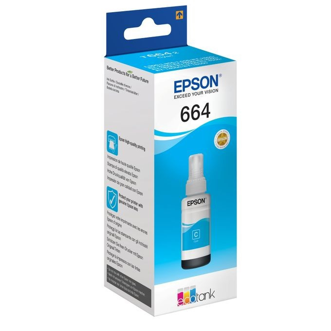 Bouteille Epson 664 Bleu - T6642