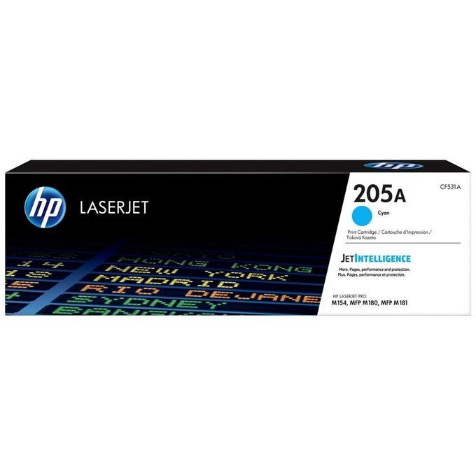 Cartouche D'Encre - Toner Laserjet HP 205A - CF530A - 1100 Pages - Bleu - Authentique