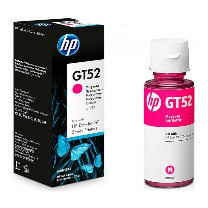 Bouteille D'encre Rouge / Magenta - HP GT52 - 70ML - Magenta