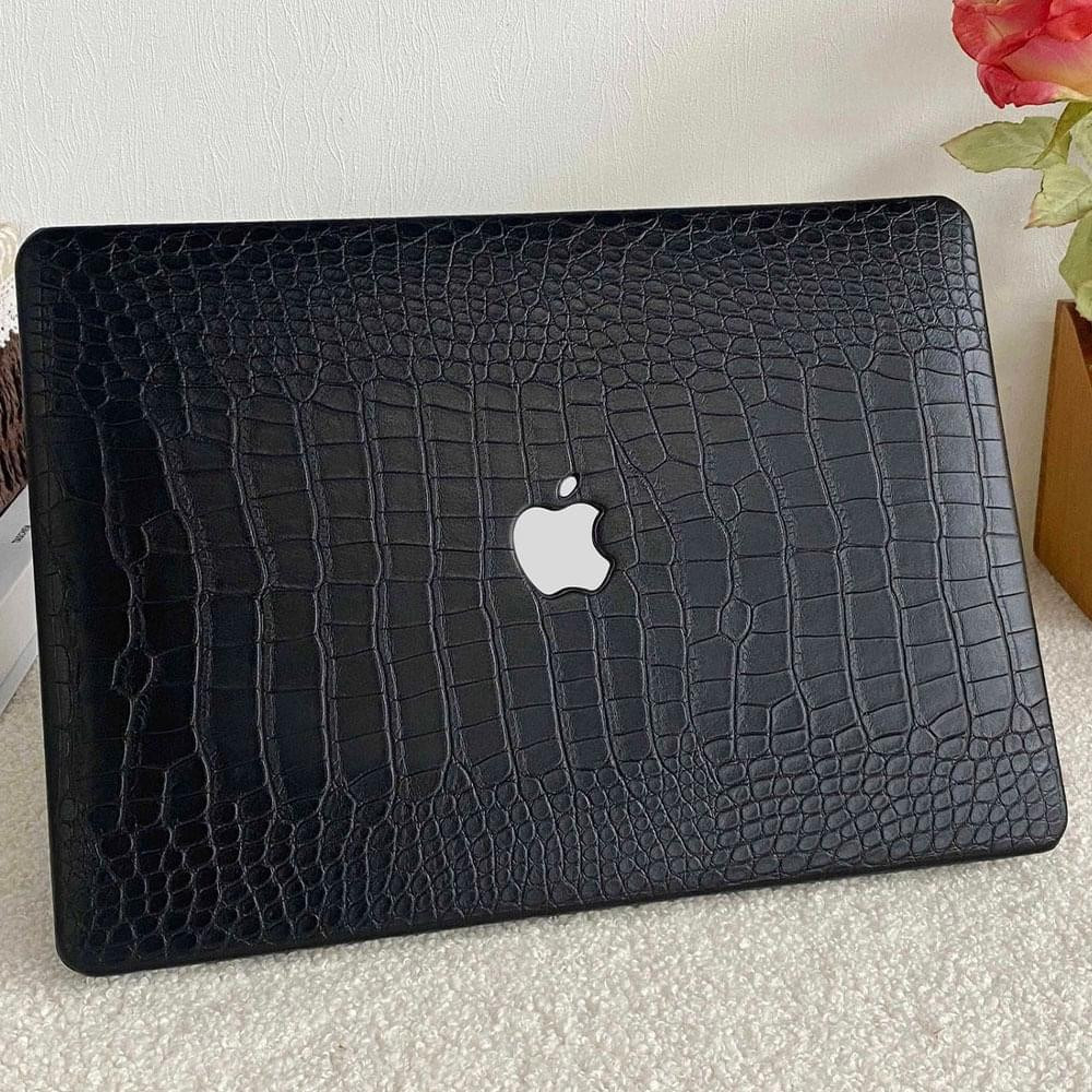 COQUE MACBOOK CROCO