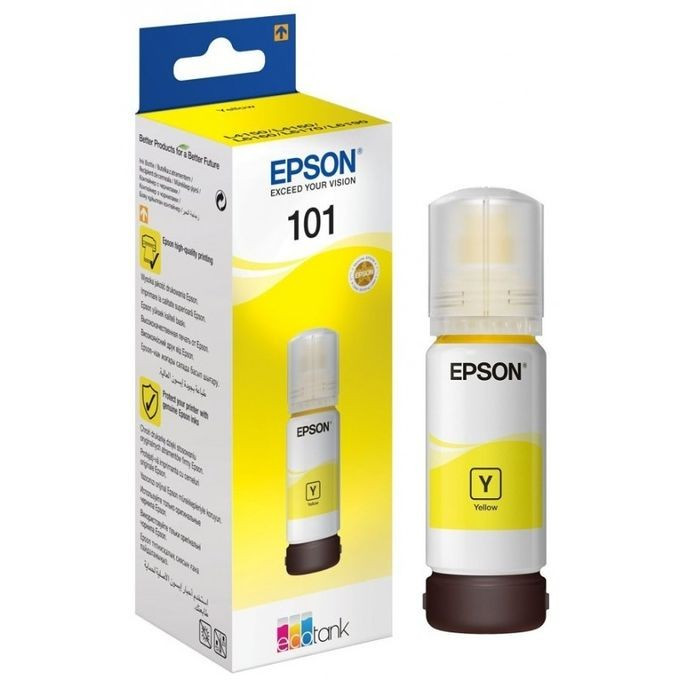 Bouteille Epson 101 Jaune - C13T03V44A