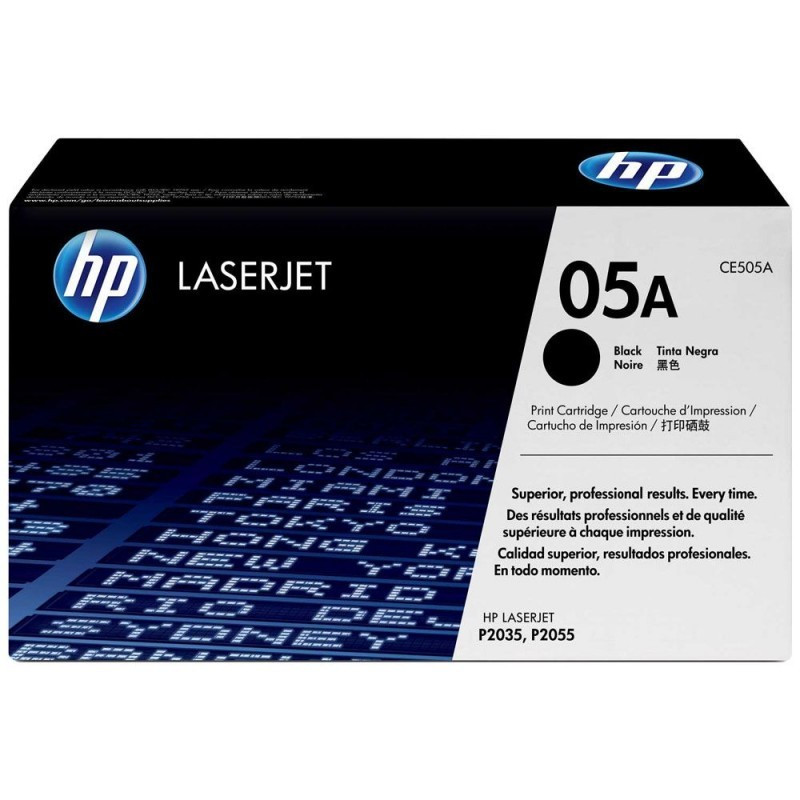 HP 05A (CE505A) Cartouche de toner HP LaserJet noir d’origine