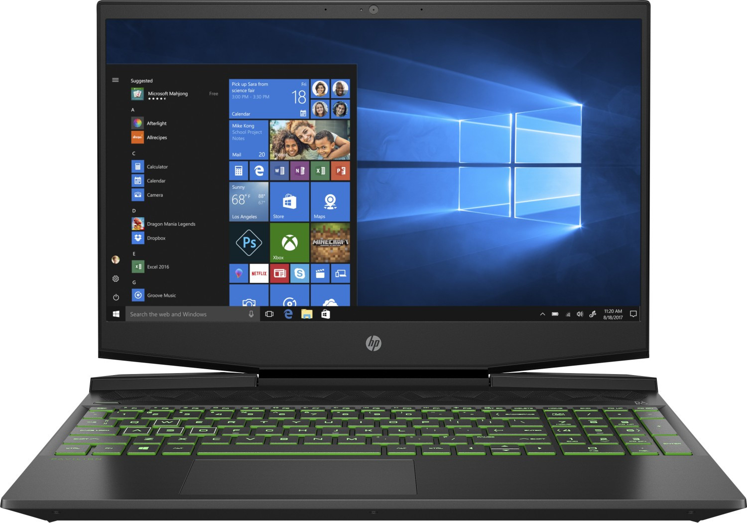 PC PORTABLE GAMING HP PAVILION 15-DK2012NK - I7-11370H - 3.30GHZ - 16GB - 256SSD - 1TB - RTX3050 4GB