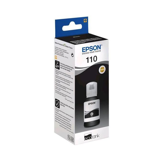 Bouteille D'encre Epson 110 Noir - 65ml