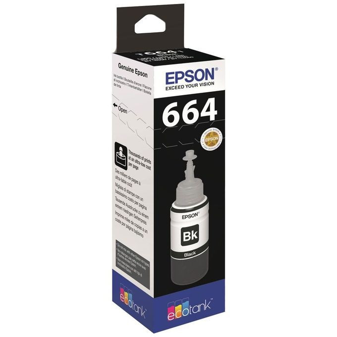 Bouteille Epson 664 Noir - T6641