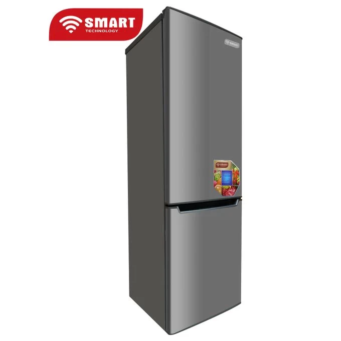 Réfrigérateur Combiné SMART TECHNOLOGY- 224 Litres - STCB-303M - 3 Tiroirs - Inox - Garantie 12 Mois