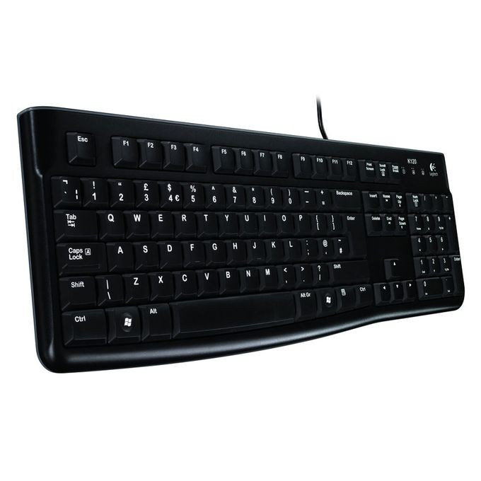 Logitech Clavier Filaire Logitech K120 - Azerty - Numérique