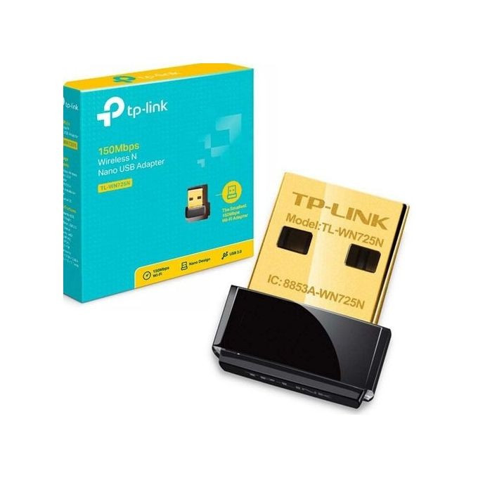 TP-Link Adaptateur Clé Wifi Nano USB Sans Fil TL-WN725N - Noir