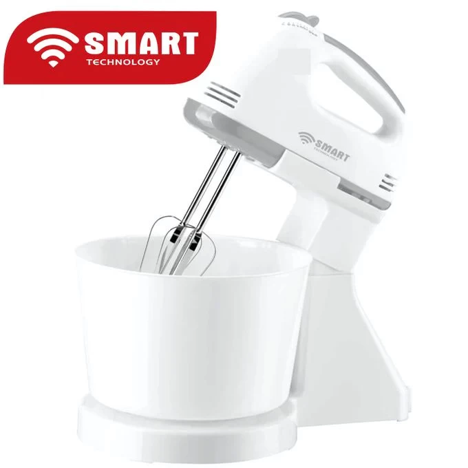 Batteur Avec Bol SMART TECHNOLOGY -STPE-312 - 200 W - Blanc- 1Mois Garantie