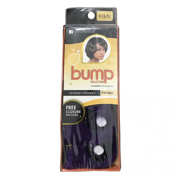 SENSATIONNEL COLLECTION BUMP J FEATHER 7 COLOR H1B/PURPLE