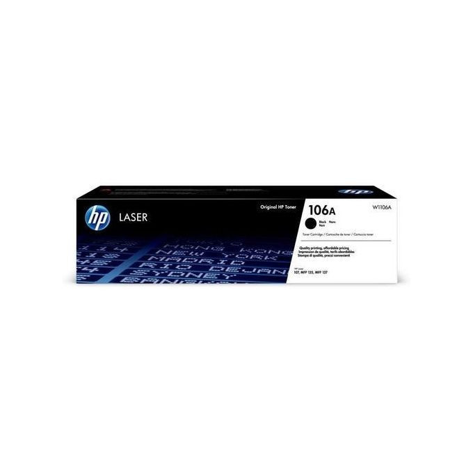 Toner HP 106A - W1106A - Noir - Original