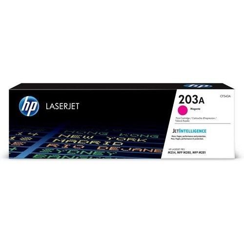 Cartouche de toner magenta authentique HP 203A pour LaserJet